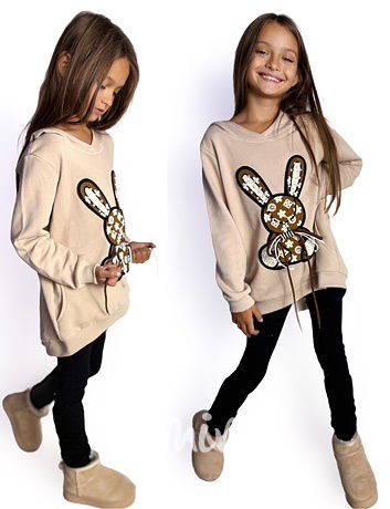 Long mikina BUNNY