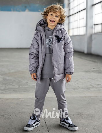 Mash Mnie zimní bunda WOLF ice grey