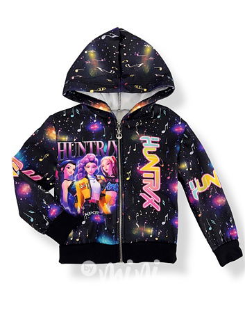 Demon Hunters zateplená mikina na zip