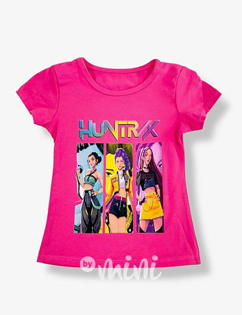 Huntrix triko růžové