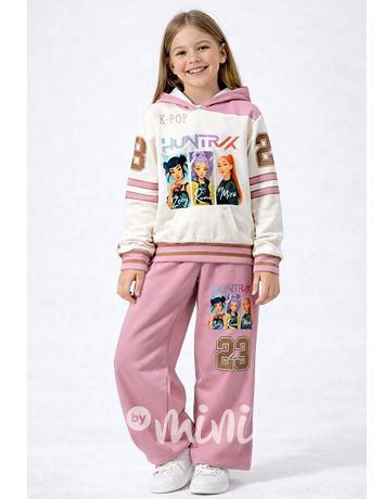 Demon Hunters zateplená sporty souprava pink