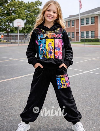 HUNTRIX soft velur souprava POP