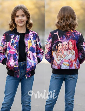 Demon Hunters bomber zateplená mikina