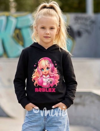 Roblox GIRL mikina černá