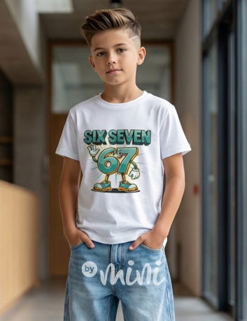 Six Seven triko bílé