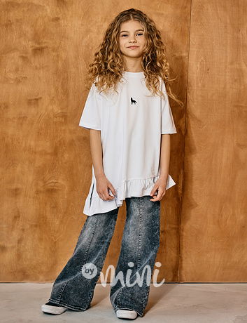 Mash Mnie bílá tunika wolf