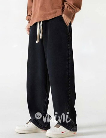 Soft denim cotton baggy