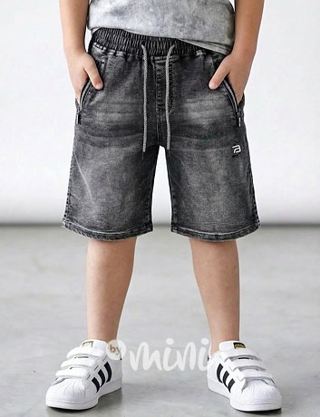 Soft denim baggy kraťasy