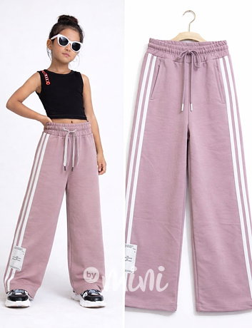 Růžové streetwear lounge tepláky