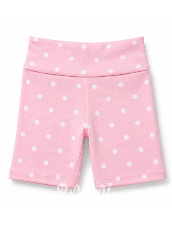 Puntíkaté kraťasy pink