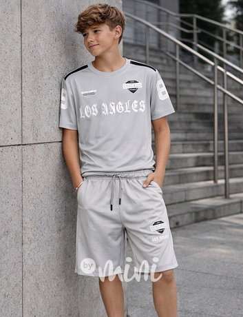 Chicago sporty set grey