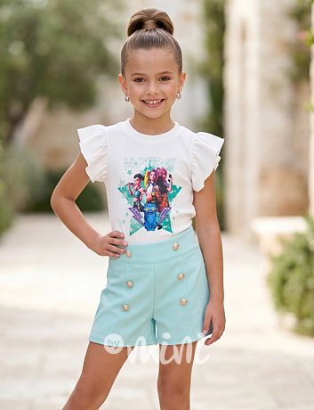 Huntrix letní CHIC komplet mint