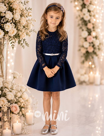 Luxury royal blue dress