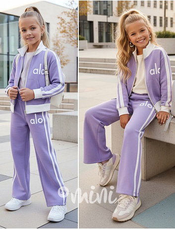 ALO lila sporty set