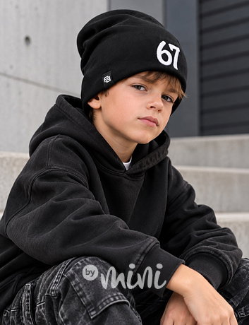 Beanie čepice 67 černá