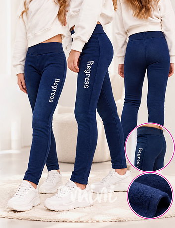 THERMO denim legíny Regress