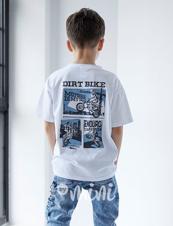 All for kids triko bike bílé
