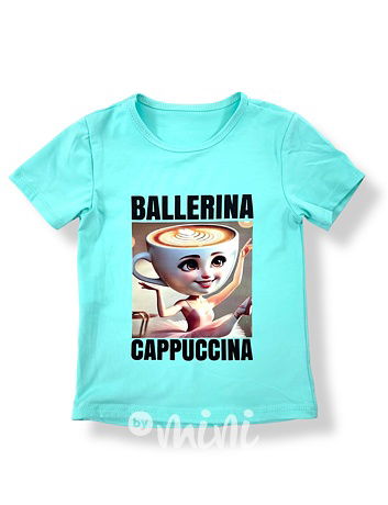 Ballerina Cappuccina triko tyrkysové