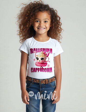 Ballerina Cappuccina triko Lady bílé