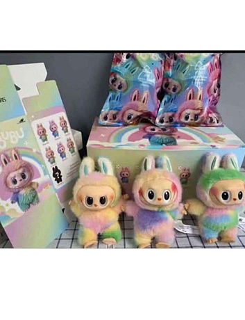 Labubu plyšák MYSTERY BOX rainbow