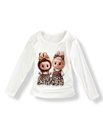Labubu longsleeve blůzka GIRLS cream