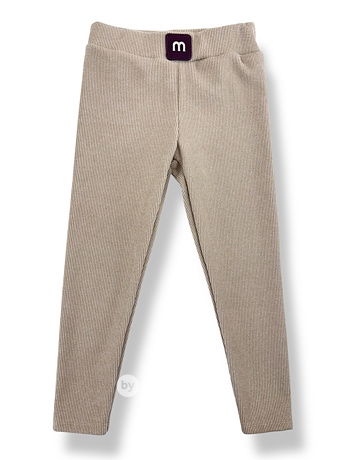 Teplé legíny MIA latte beige