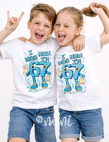 Six Seven triko bílé