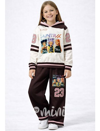 Demon Hunters zateplená sporty souprava chocolate