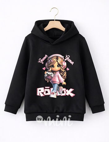 Roblox mikina černá