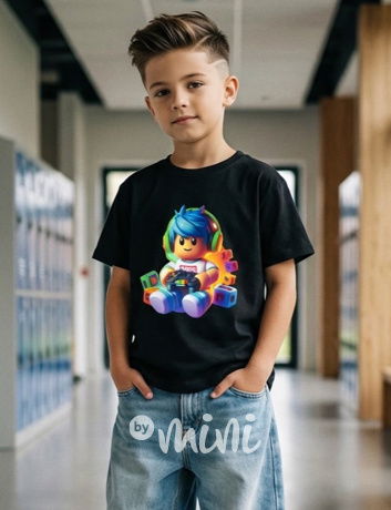 Roblox triko GAME černé