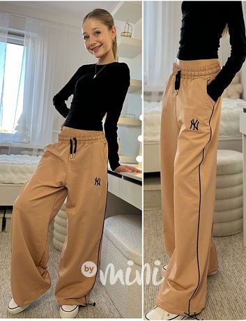 Relax NY lounge tepláky béžové