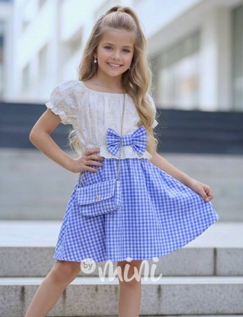 Little riviera šaty s kabelkou