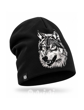 Čepice WOLF černá