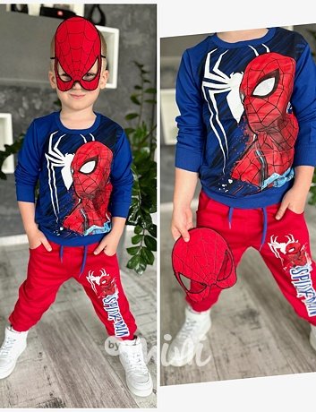 Spiderman 3-dílný set s maskou