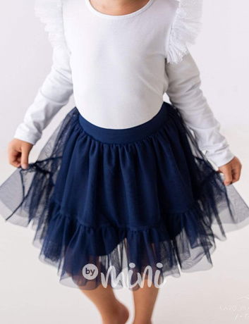 Royal blue maxi tutu sukně Lily Grey