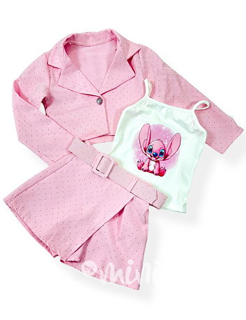 Lilo & Stitch elegant trojkomplet PINK