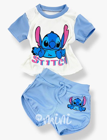 Lilo & Stitch letní žebrovaný set