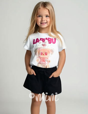 Labubu letní sporty set white/black