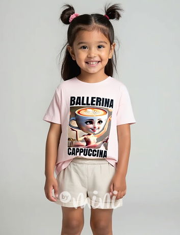 Ballerina Cappuccina triko růžové