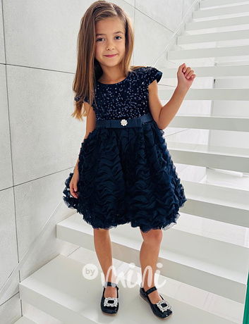 PREMIUM slavnostní šaty s flitry royal blue