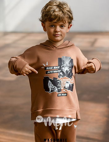 Mash Mnie mikina WOLF beige
