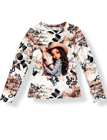 Cowgirl teplá blůzka