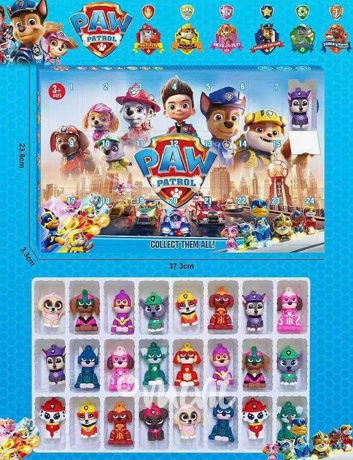 Paw Patrol adventní kalendář figurky
