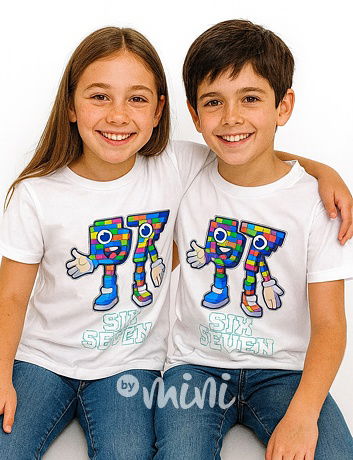 Six Seven triko bílé