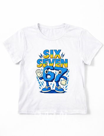 Six Seven triko bílé