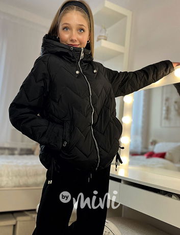 Jarní bunda černá