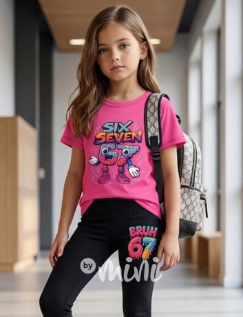Six Seven triko růžové