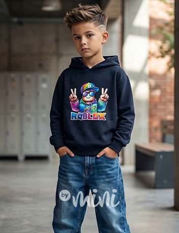 Roblox mikina černá