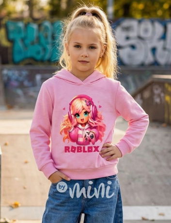 Roblox GIRL mikina růžová