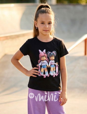 Roblox friends triko černé